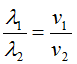 Một sóng cơ khi truyền trong môi trường 1 có bước sóng và vận tốc là lambda 1 và v1 Khi truyền trong môi trường 2 (ảnh 1)