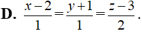 Trong không gian Oxyz, cho điểm M(1;1;2) và mặt phẳng (P): 2x - y + 3z + 1 = 0 (ảnh 5)