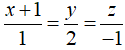 Trong không gian Oxyz, hãy viết phương trình của đường thẳng d đi qua điểm M(-1;0;0) (ảnh 1)