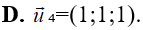Trong không gian với hệ tọa độ Oxyz, cho đường thẳng d: (x - 1)/1 = (y - 1)/-1 = (z - 1)/1 (ảnh 6)