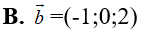 Trong không gian với hệ tọa độ Oxyz, cho hai điểm A(1;1;0) và B(0;1;2) (ảnh 3)