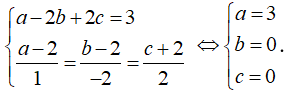 Trong không gian Oxyz cho A (1;2;-1), B (3;1;-2), C (2;3;-3) (ảnh 4)