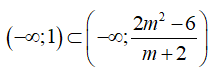 Điều kiện của m để bất phương trình (m+ 2) x > 2m^2 - 6 (ảnh 6)