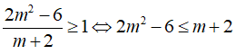 Điều kiện của m để bất phương trình (m+ 2) x > 2m^2 - 6 (ảnh 7)