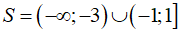 Tập nghiệm của bất phương trình f(x) = (x - 1)/(x^2 + 4x + 3) nhỏ hơn hoặc bằng 0 (ảnh 4)