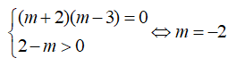 Với giá trị nào của m  thì bất phương trình (m^2-m) x+ m < 6x+2 có tập nghiệm là R (ảnh 1)