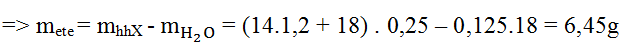 Đốt cháy hoàn toàn một lượng hỗn hợp X gồm 3 ancol thuộc cùng dãy đồng đẳng (ảnh 5)