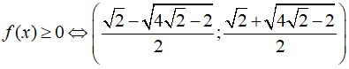 Xét dấu của biểu thức sau f(x) = x^4 – 4x + 1 (ảnh 4)