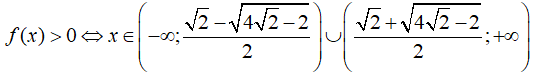 Xét dấu của biểu thức sau f(x) = x^4 – 4x + 1 (ảnh 5)