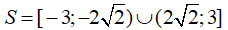 Giải bất phương trình x^2 + 10 nhỏ hơn hoặc bằng (2x^2 + 1)/(x^2 - 8) (ảnh 3)