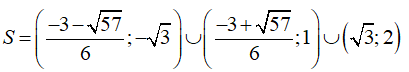 Tìm m để bất phương trình căn (x - m^2 - m)[3 - (x + 1)/(x^3 - x^2 - 3x + 3) < 0 có nghiệm (ảnh 4)