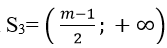 Tìm m để hệ bất phương trình sau vô nghiệm x > 3, x lớn hơn hoặc bằng 3 (ảnh 3)