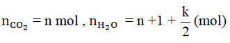 Đốt cháy hoàn toàn một amin no, mạch hở, bậc một X bằng oxi vừa đủ, sau phản ứng (ảnh 1)
