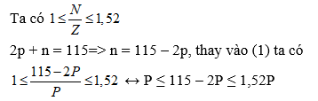 Nguyên tử nguyên tố X tạo ion X-. Tổng số hạt (p, n, e) trong X- bằng 116 (ảnh 1)