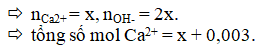 Cho dung dịch X gồm 0,007 mol Na+; 0,003 mol Ca2+; 0,006 mol Cl- (ảnh 1)