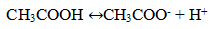 Trong 2 lít dung dịch CH3COOH 0,01M có 12,522.10^21 phân tử và ion (ảnh 1)