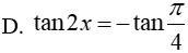 Trong các phương trình sau, phương trình nào nhận x= pi/6 + k(2i/3) làm nghiệm: A.sin3x=sin(pi/4-2x) (ảnh 7)