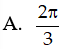 Tìm tổng các nghiệm của phương trình 2cos(x- pi/3) = 1 trên (-pi;pi): A.2pi/3 B.pi/3 C.4pi/3 D.7pi/3 (ảnh 2)