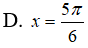 Nghiệm của phương trình lượng giác 2sin^2(x) - 3sinx +1 =0 thỏa mãn điều kiện 0 ≤ x ≤ pi/2 là: A.x=pi/3 B.x=pi/2 (ảnh 6)