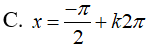 Giải phương trình (cot(x/3) – 1) * (cotx/2 + 1) = 0: A.x=-3pi/4+kpi(k thuộc Z) B.x=cộng trừ pi/6+k2pi,x=-pi/2+kpi(k thuộc Z) (ảnh 5)