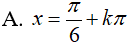 Giải phương trình sin(pi/2 + 2x) + Căn3*sin(pi – 2x) = 2: A.x= pi/6+kpi B.x=pi/2 + k2pi, x=-pi+k*2/3*pi (ảnh 2)