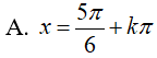 Giải phương trình Căn3*cos(2x) + sin2x + 2sin(2x – pi/6) = 2*Căn2: A. x=5pi/6 +kpi B. x= 5pi/24 +kpi C.x=5pi/6+kpi (ảnh 2)