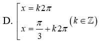 Nghiệm của phương trình sinx + Căn3*cosx = 1 là (ảnh 4)
