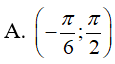 Hàm số y = căn 3 + 2cosx tăng trên khoảng: A.(-pi/6;pi/2) B.(pi/2;3pi/2) C.(7pi/6;2pi) D.(pi/6;pi/2) (ảnh 3)