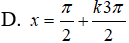 Phương trình sin(2x/3 - pi/3) = 0 có nghiệm là A.kpi B.x=2pi/3+k3pi/2 C.x=pi/3+kpi D.x=pi/2+k3pi/2 (ảnh 4)