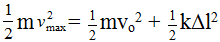 Một con lắc lò xo có tần số riêng omega = 25 rad/s, rơi tự do mà trục lò xo (ảnh 2)