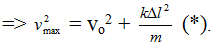 Một con lắc lò xo có tần số riêng omega = 25 rad/s, rơi tự do mà trục lò xo (ảnh 3)