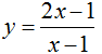 Đồ thị sau đây là của hàm số nào? A y = (2x+1)/(x+1) (ảnh 3)