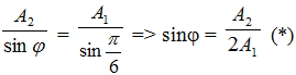 Một chất điểm tham gia đồng thời hai dao động trên trục Ox có phương trình (ảnh 2)