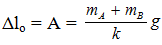 Hai vật A, B dán liền nhau mB = 2mA = 200g, treo vào một lò xo có độ cứng (ảnh 2)