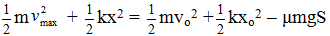 Con lắc lò xo nằm ngang gồm lò xo có độ cứng k = 20N/m và vật nặng (ảnh 2)