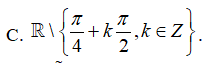Tập xác định của hàm số y = 3/ (sin^2x - cos^2x) là (ảnh 3)