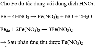 Fe dư + HNO3: Khám Phá Phản Ứng Hóa Học và Ứng Dụng Thực Tiễn
