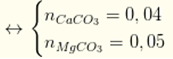 Hòa tan 8,2 gam hỗn hợp bột CaCO3 và MgCO3 trong nước cần 2,016 lít khí CO2 (đktc) (ảnh 2)