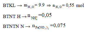 ﻿Cho 38,55 gam hỗn hợp X gồm Mg, Al, ZnO và Fe(NO3)2 (ảnh 1)