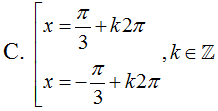 Nghiệm của phương trình  1 – 5sinx + 2cos2x =0 là X=PI/6 + K2PI (ảnh 4)