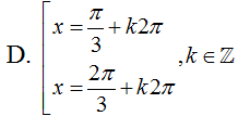 Nghiệm của phương trình  1 – 5sinx + 2cos2x =0 là X=PI/6 + K2PI (ảnh 5)