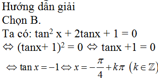 Giải Phương Trinh Tan2x 2tan X 1 0 Pi 4 Kpi 2 Pi 4 Kpi Vietjack Com