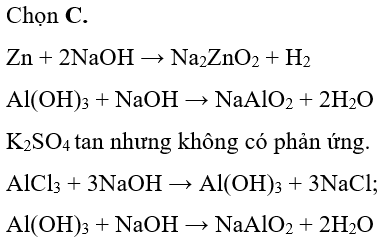 AlCl3+NaOH dư: Phản ứng, cơ chế và ứng dụng trong thực tiễn