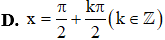 Nghiệm của phương trình sin^4x + cos^4x = 0 (ảnh 4)
