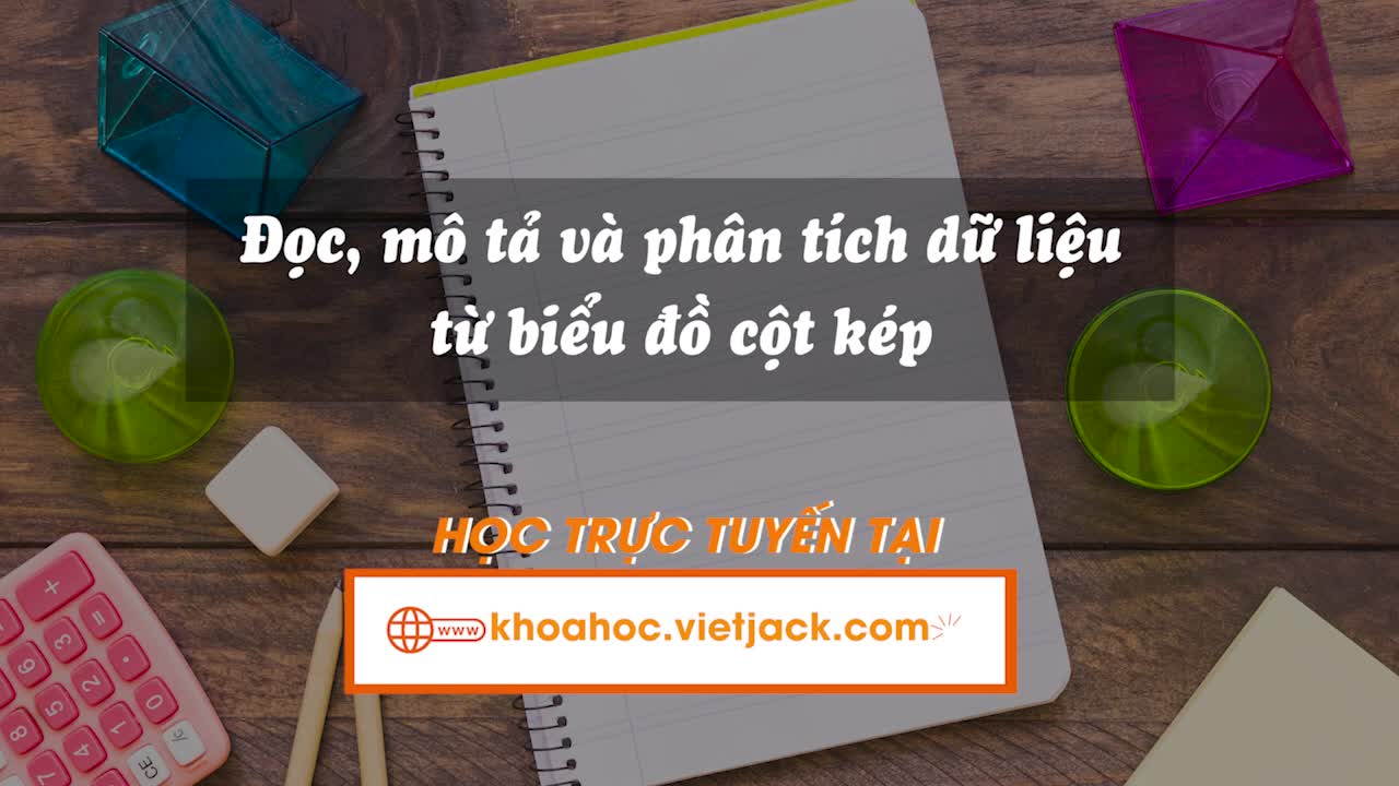 Đọc, mô tả và phân tích dữ liệu từ biểu đồ cột kép