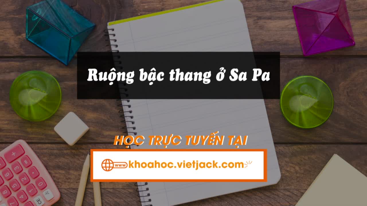 4. Ruộng bậc thang ở Sa Pa