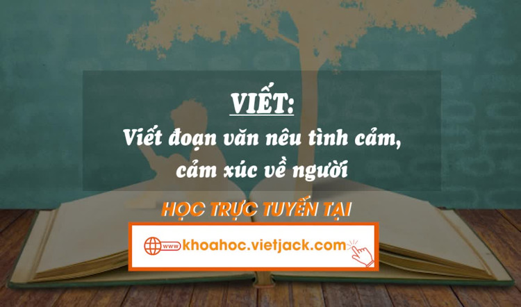 Bài 22. Viết đoạn văn nêu tình cảm, cảm xúc về người thân