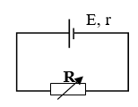  Cho mạch điện hình vẽ: \({\rm{E}}\)= 12 V, r = 1 Ω, R là biến trở1. Điều chỉnh cho R = 11 Ωa) Tính cường độ dòng điện mạch chính?b) Tính công suất và hiểu suất của nguồn?2. Điều chỉnh R bằ (ảnh 1)