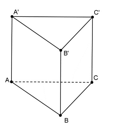  Cho hình lăng trụ đứng ABC.A'B'C' có đáy là tam giác vuông cân tại A, AB=2a. Tính khoảng cách (ảnh 1)