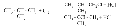 Ankan Y phản ứng với clo tạo ra 2 dẫn xuất monoclo có tỉ khối hơi so với H2 bằng 46,25. Tên của Y là : (ảnh 2)